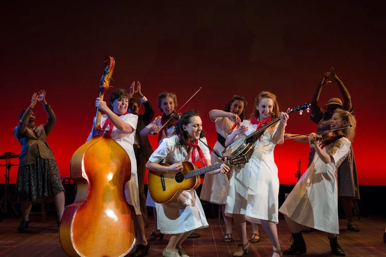The Goree Girls (Left to Right: Lizzie Hagstedt, Lauren Thomas, Lauren Patten, Chanel Karimkhani, Ruby Wolf, Kendra Jo Brook)