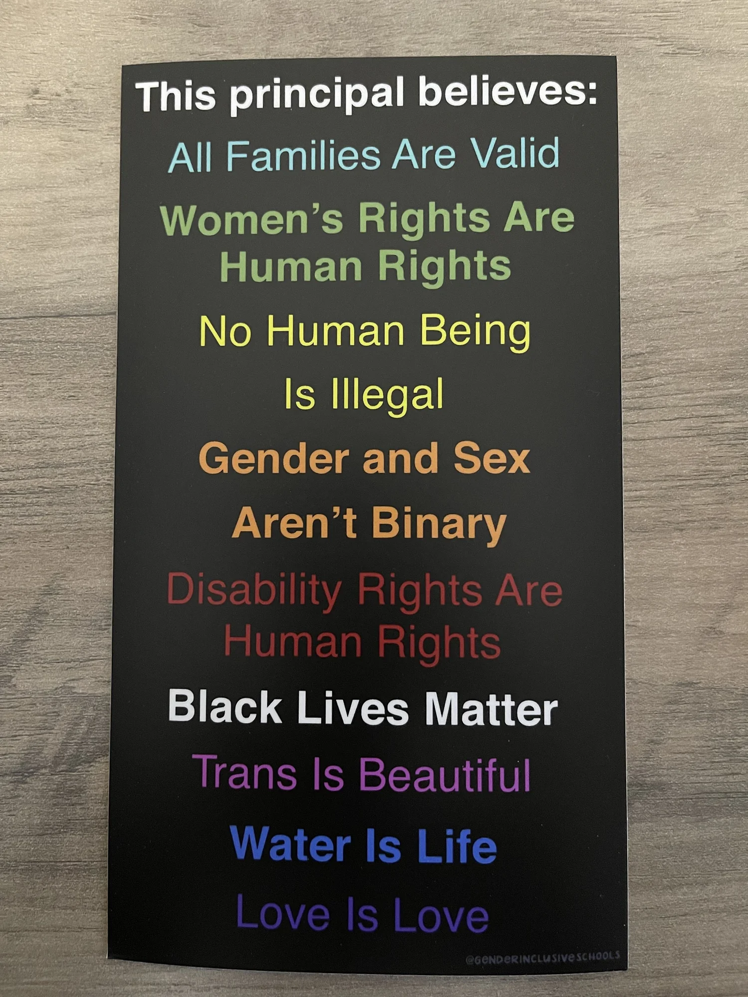 familie love porn pics Large Vinyl Sticker — Gender Inclusive Schools