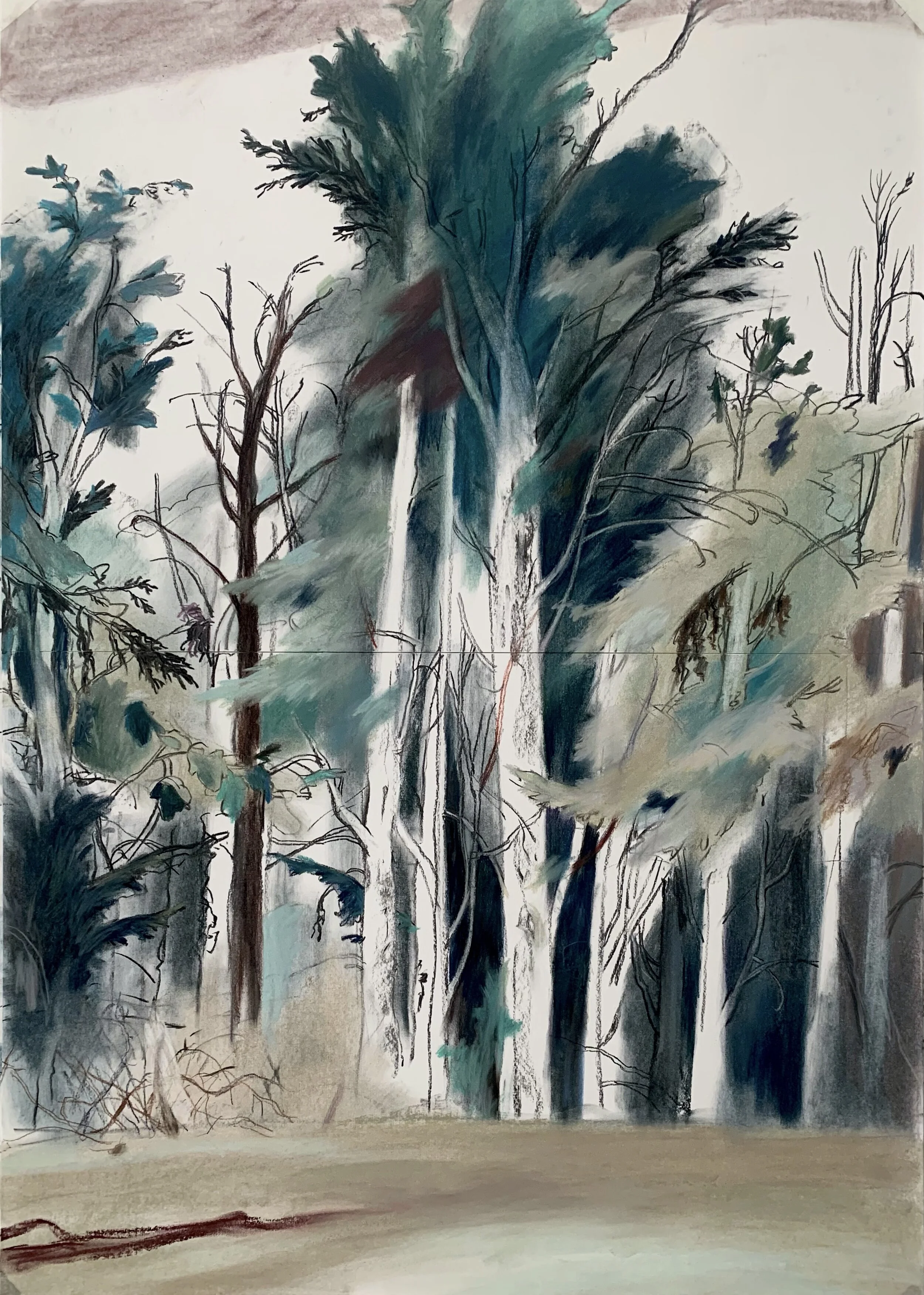 Burning further away 