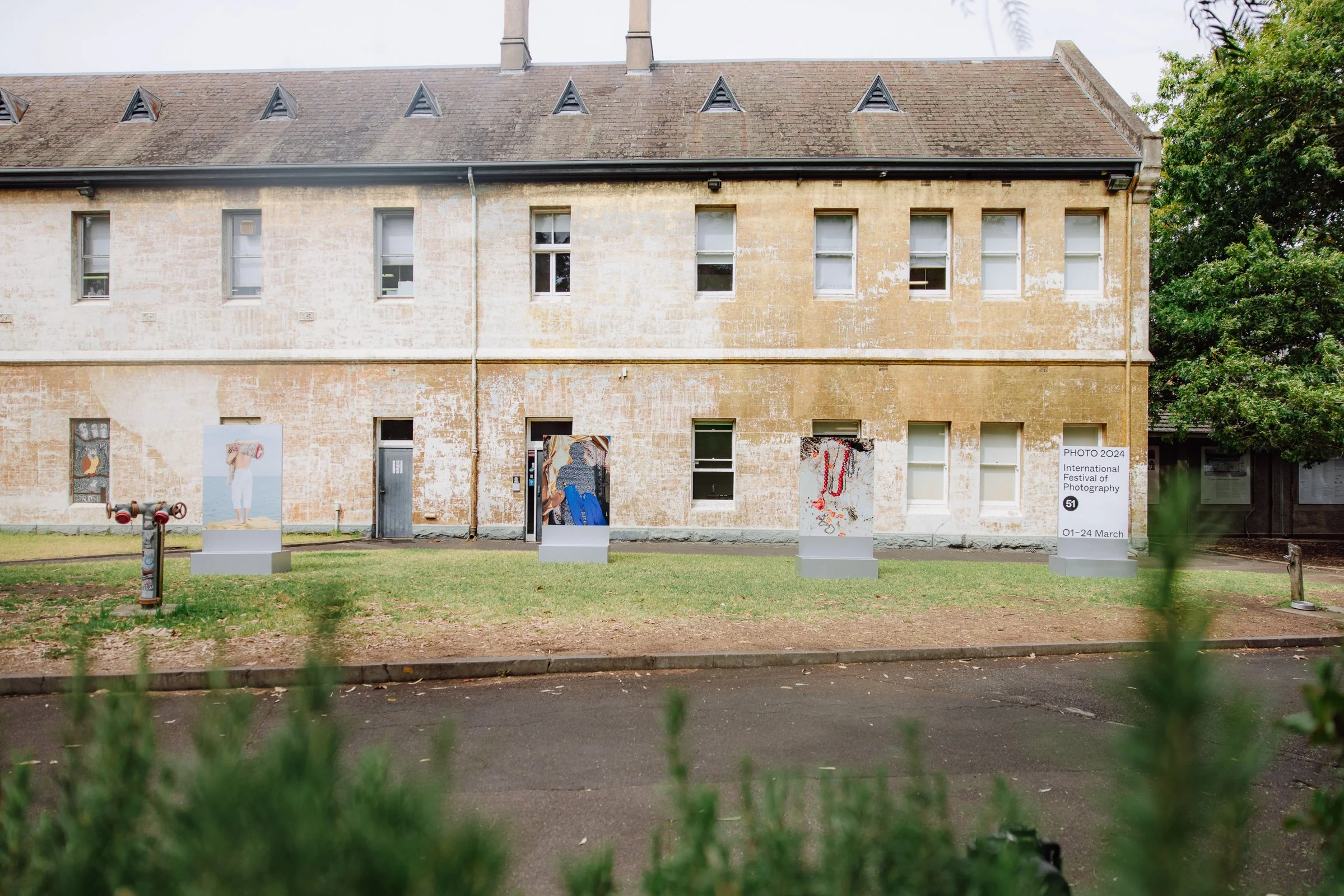   Feature Artist, PHOTO24, 2024   International Festival of Photography 2024 at Abbotsford Convent,  Selection of images from the series ‘99 Names’  In addition to a book launch. 