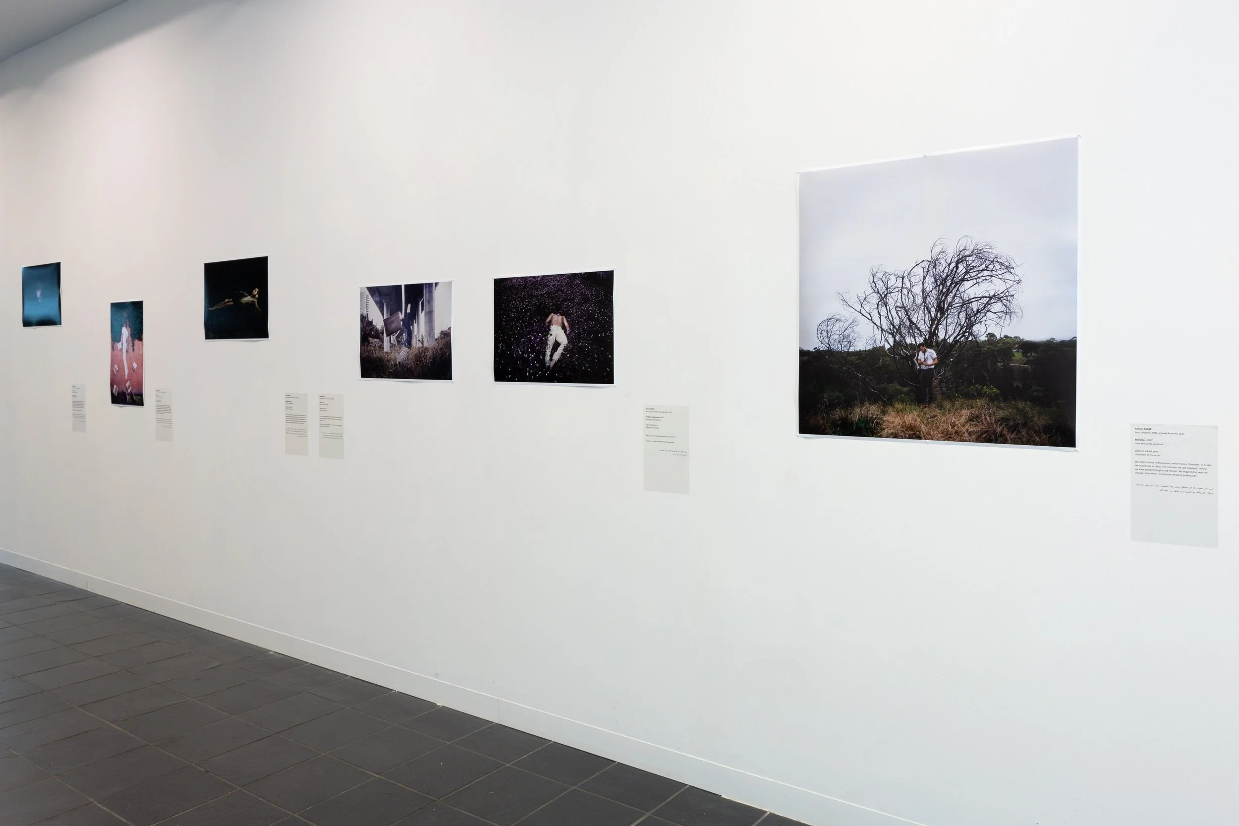   Exulansis, Solo show of 12 self-portraits at Museum of Australian Photography, 2023  