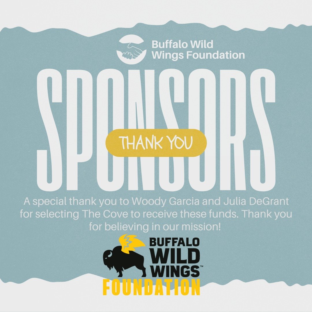 A huge THANK YOU to the Buffalo Wild Wings Foundation for their Visionary Level Sponsorship in support of our mission! 

We're especially grateful for their incredible generosity during their Trunk or Treat event in October 2024.

A special shoutout 