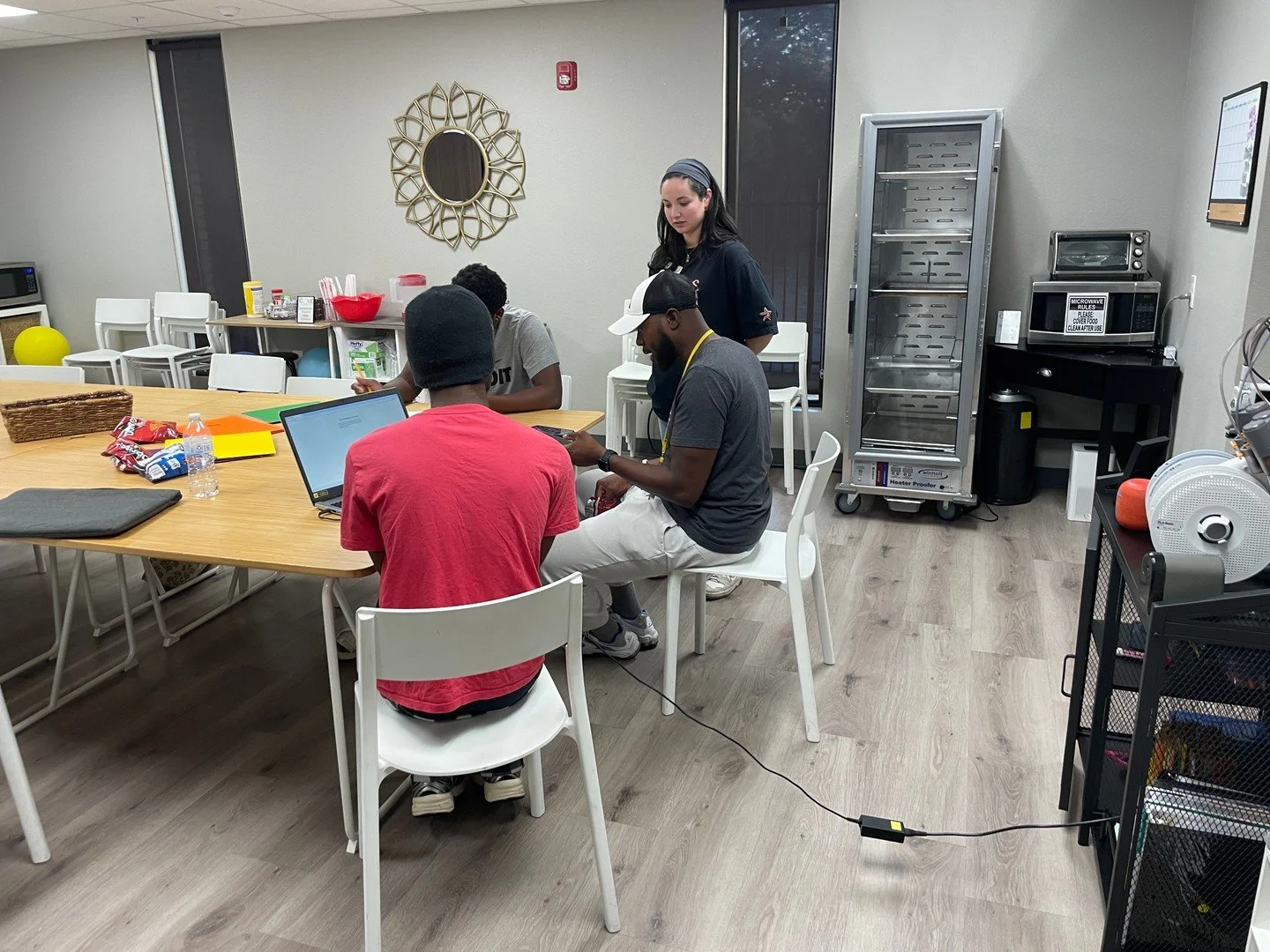 In the spirit of gratitude, we would like to express our thanks to our wonderful tutor, Felise! 

Felise not only does a fantastic job of helping youth with homework, but she also makes sure our youth stay productive during homework time and keeps th