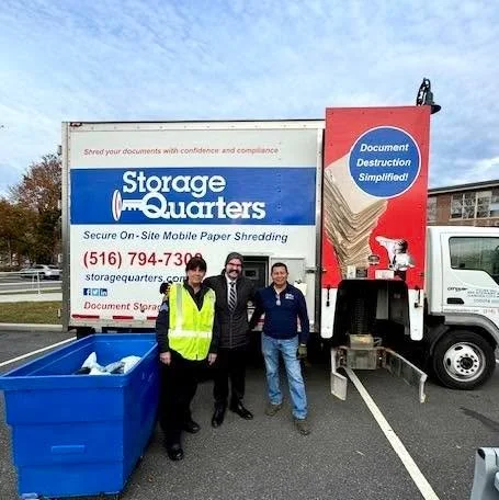 Harmony Heights would like to shine a light on a very special vendor that has treated our school like family! 

Storage Quarters of Garden City, NY, a family-owned business operating for over 35 years, has been shredding sensitive documents for us fo