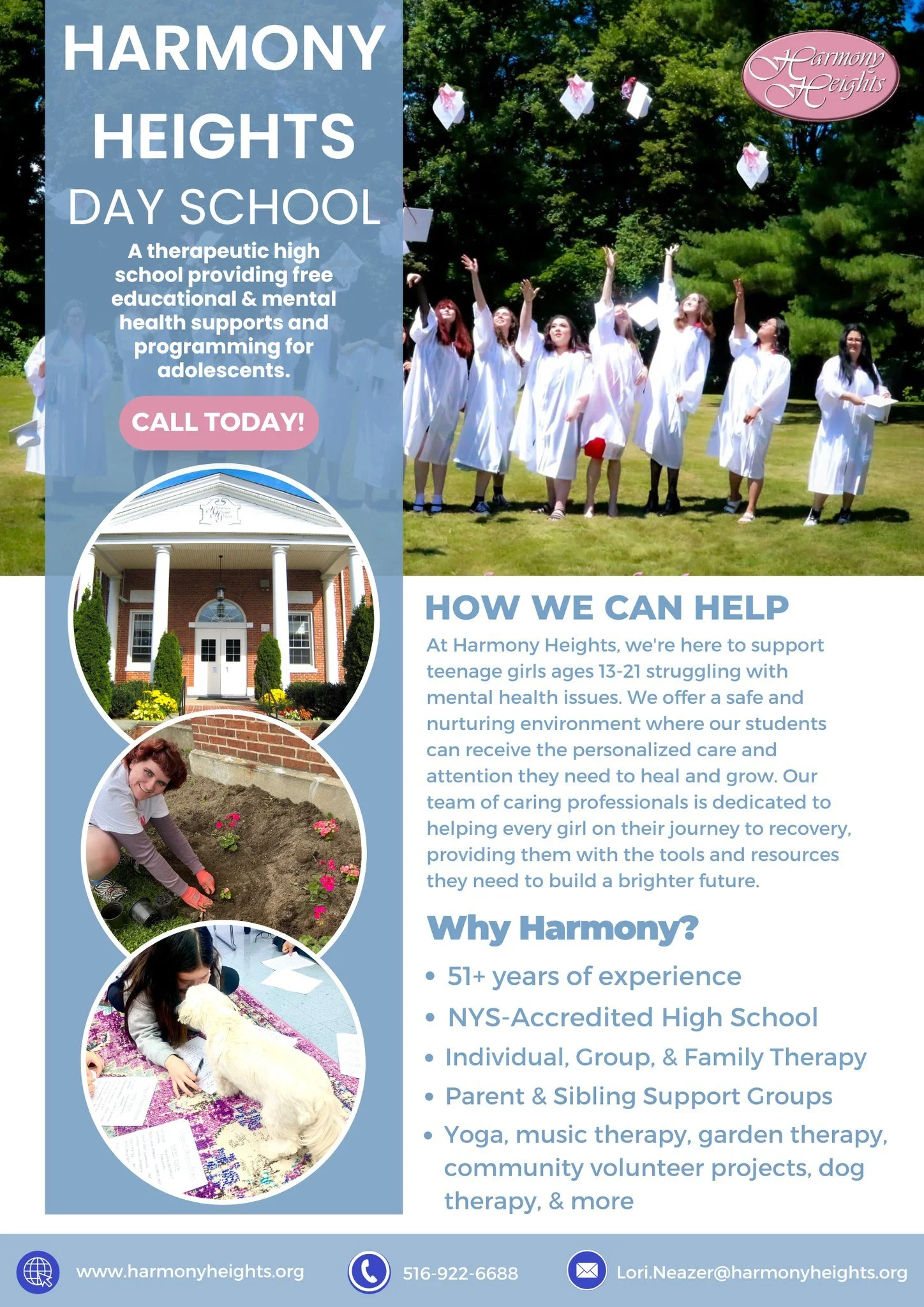 Are you or someone you know searching for hope, support, and a path forward?

At Harmony Heights, we understand how overwhelming it can be when a teen is struggling with anxiety, depression, school refusal, or trauma. But no one has to go through it 