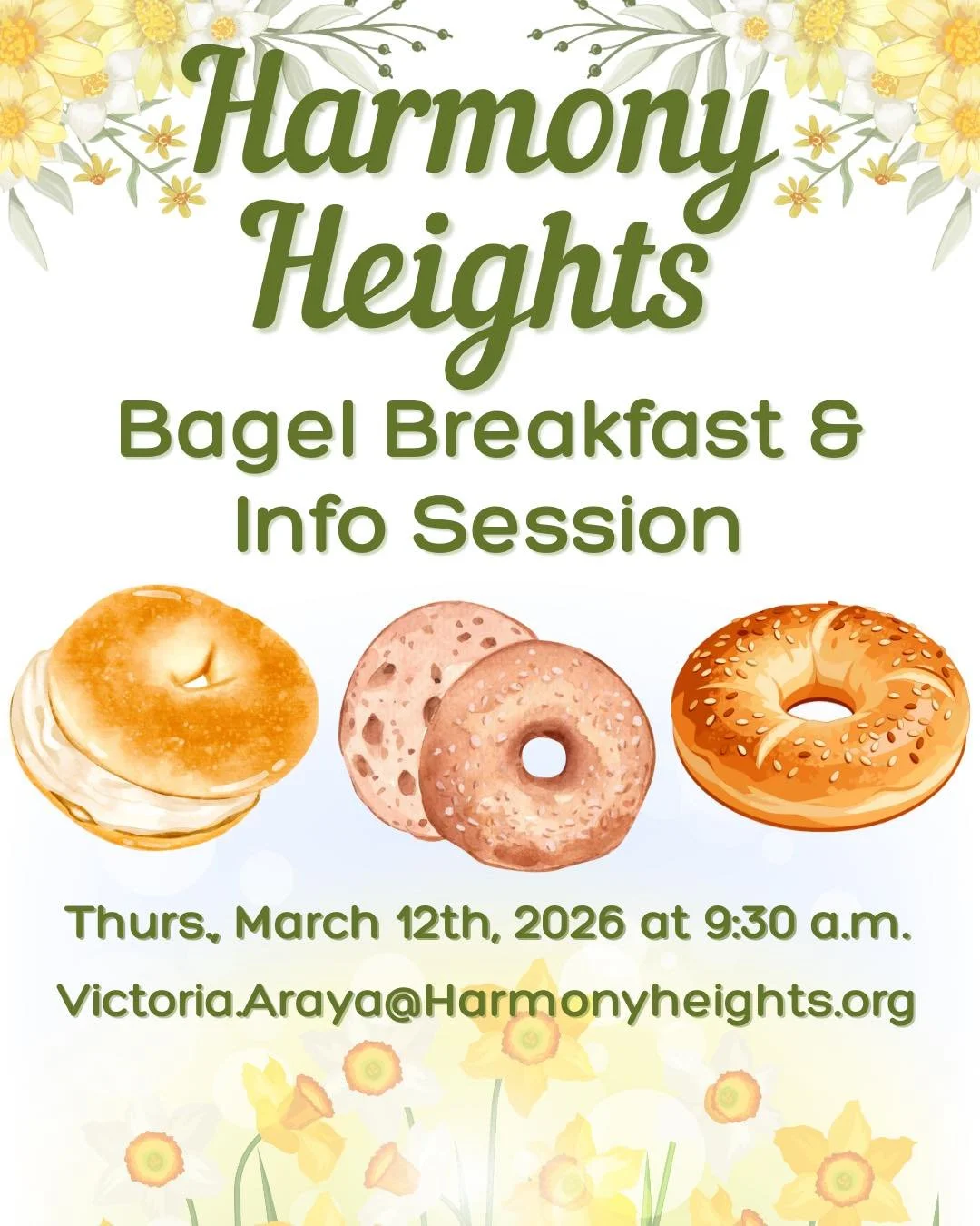 🥯✨ Join us for bagels, coffee, and conversation that makes a difference!

Are you a parent, school district representative, or mental health professional interested in learning how Harmony Heights supports teen girls facing challenges like anxiety, 