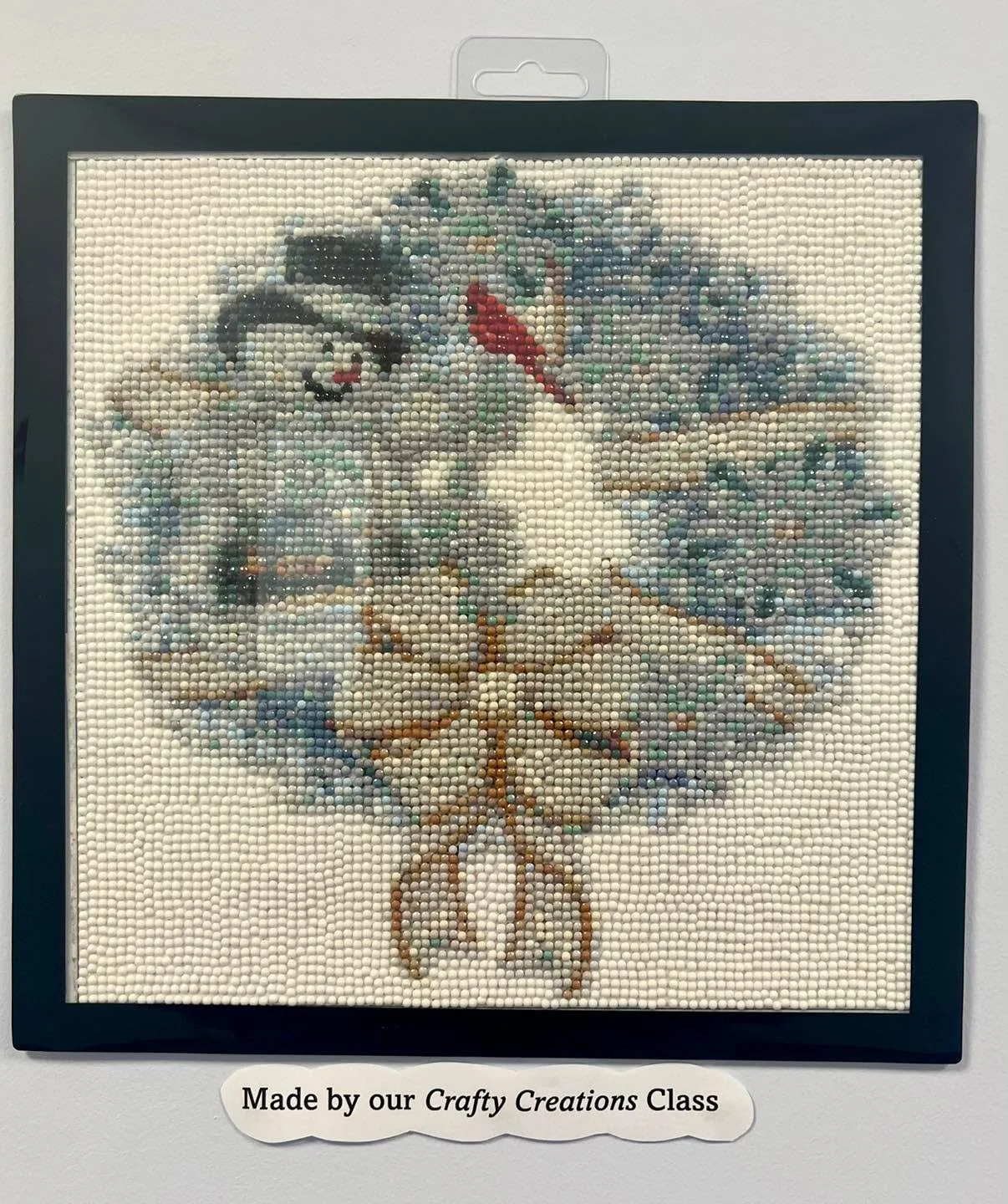 ❄️✨ Our talented students in Crafty Creations have been busy bringing some serious sparkle to winter with their diamond art snowman scenes&mdash;and the results are adorable!

This hands-on project is not only a fun creative outlet, but also supports