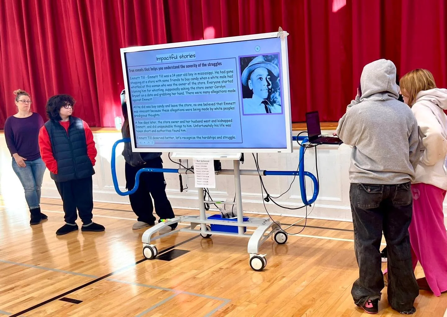 In honor of Black History Month, Harmony&rsquo;s Senior Experience class created and presented a powerful and meaningful presentation during a recent Morning Meeting for staff and fellow students.

Our seniors thoughtfully explored important voices, 