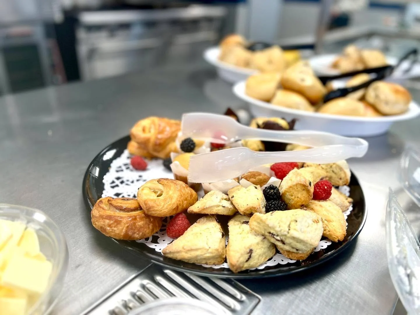 Local restaurant favorites fueled a fantastic Staff Development Day at Harmony Heights last week!

Our team was treated to a delicious breakfast and lunch by the Harmony administration that was catered by our wonderful local friends at Christina&rsqu