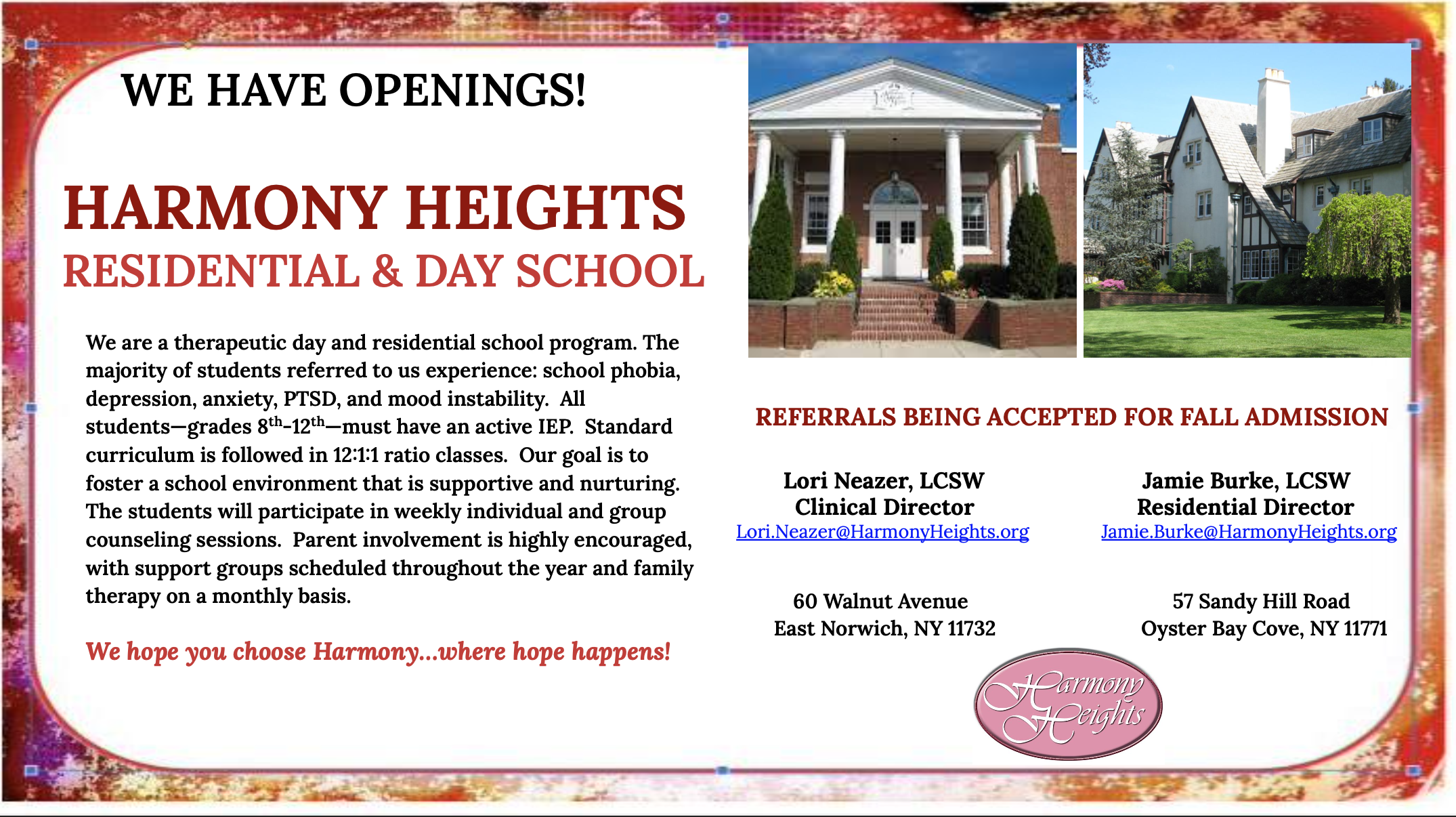 Harmony Heights Day School