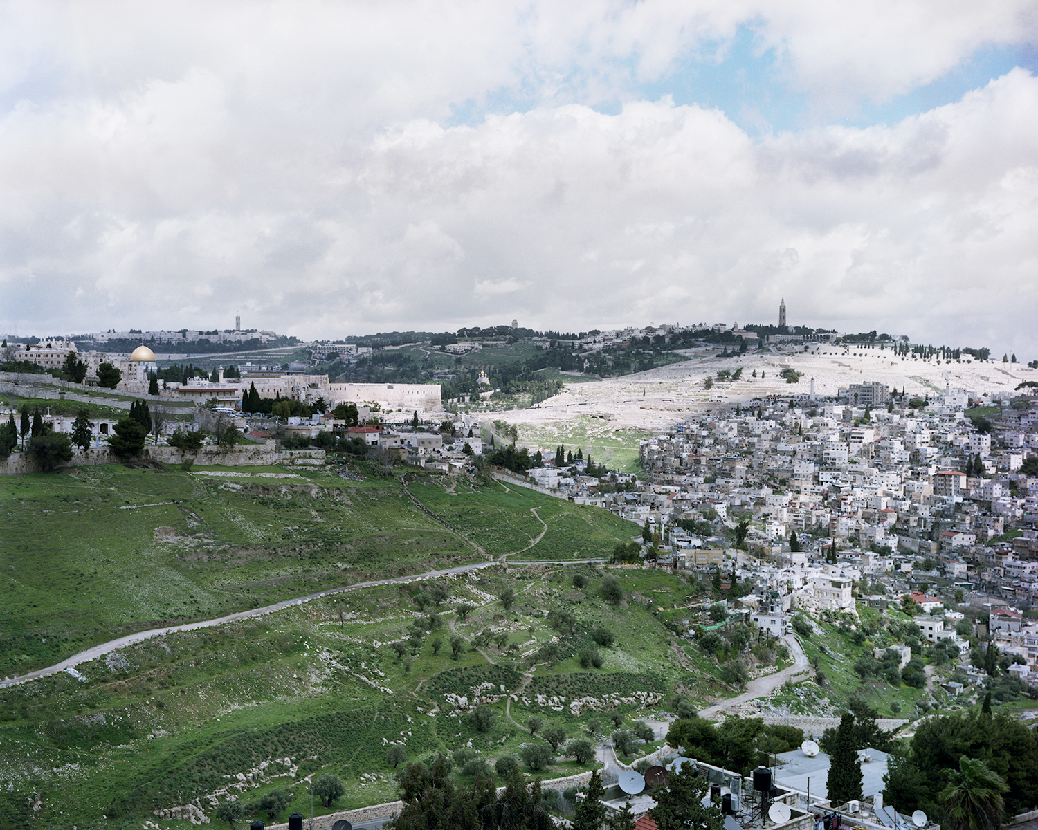 View From Our Jerusalem Home in Winter, 2011