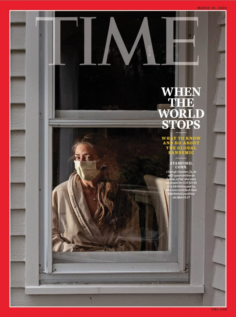 Time Magazine Cover March 18, 2020