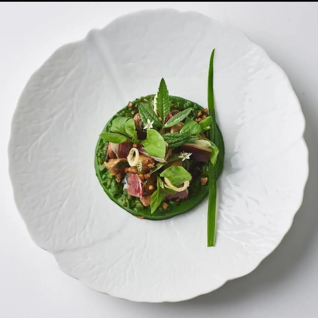 What an honor to be featured at Daniel's table in NYC. We love to see our salad coupe magnified by chef @lerouxeddy for a beautiful spring feeling! Green, green, green... Beautiful and delicious🙏#porcelainedelimoges #handmadeinfrance #madeinfrance #