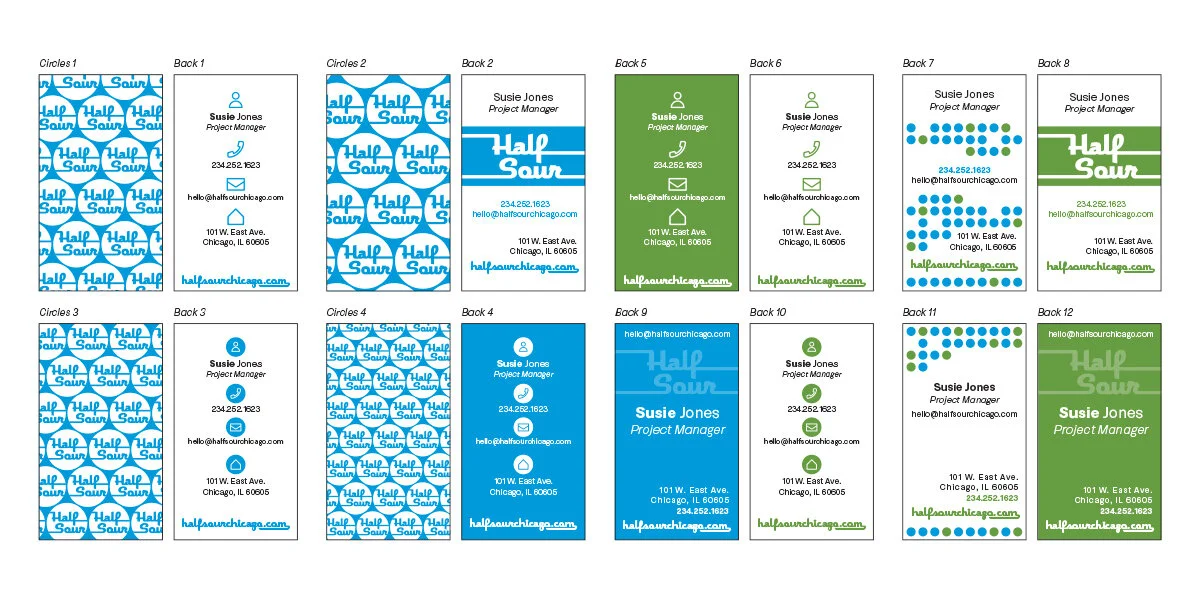 Business card exploration