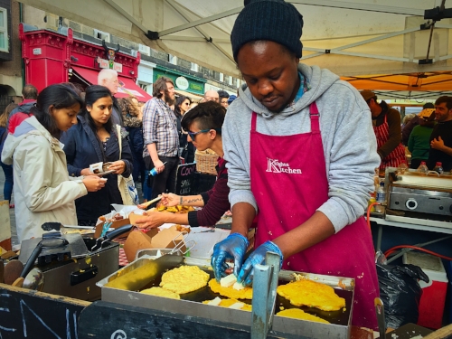 Photo Credit: Anna Bryant Arepas in Edinburgh? Yasss Qween.... but only from Knights Kitchen 