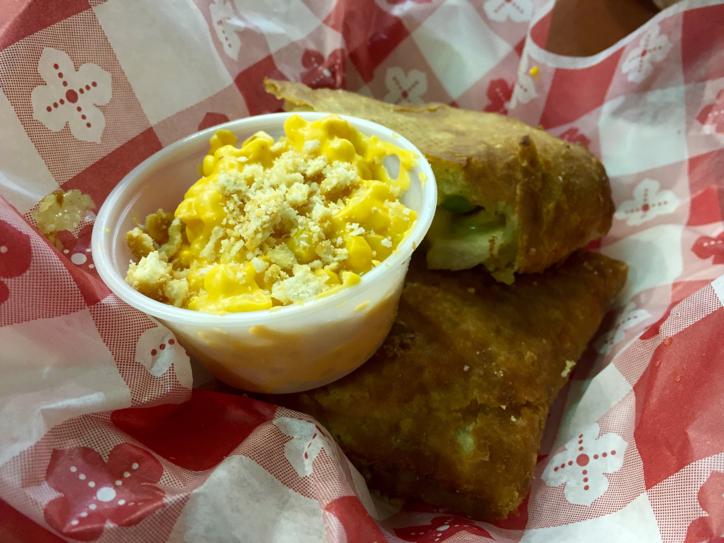 Photo Credit: Anna Bryant Wait. What? Yes, all of this served up in golden flaky goodness. Fernie just cranks out the best of the fried fare every year.