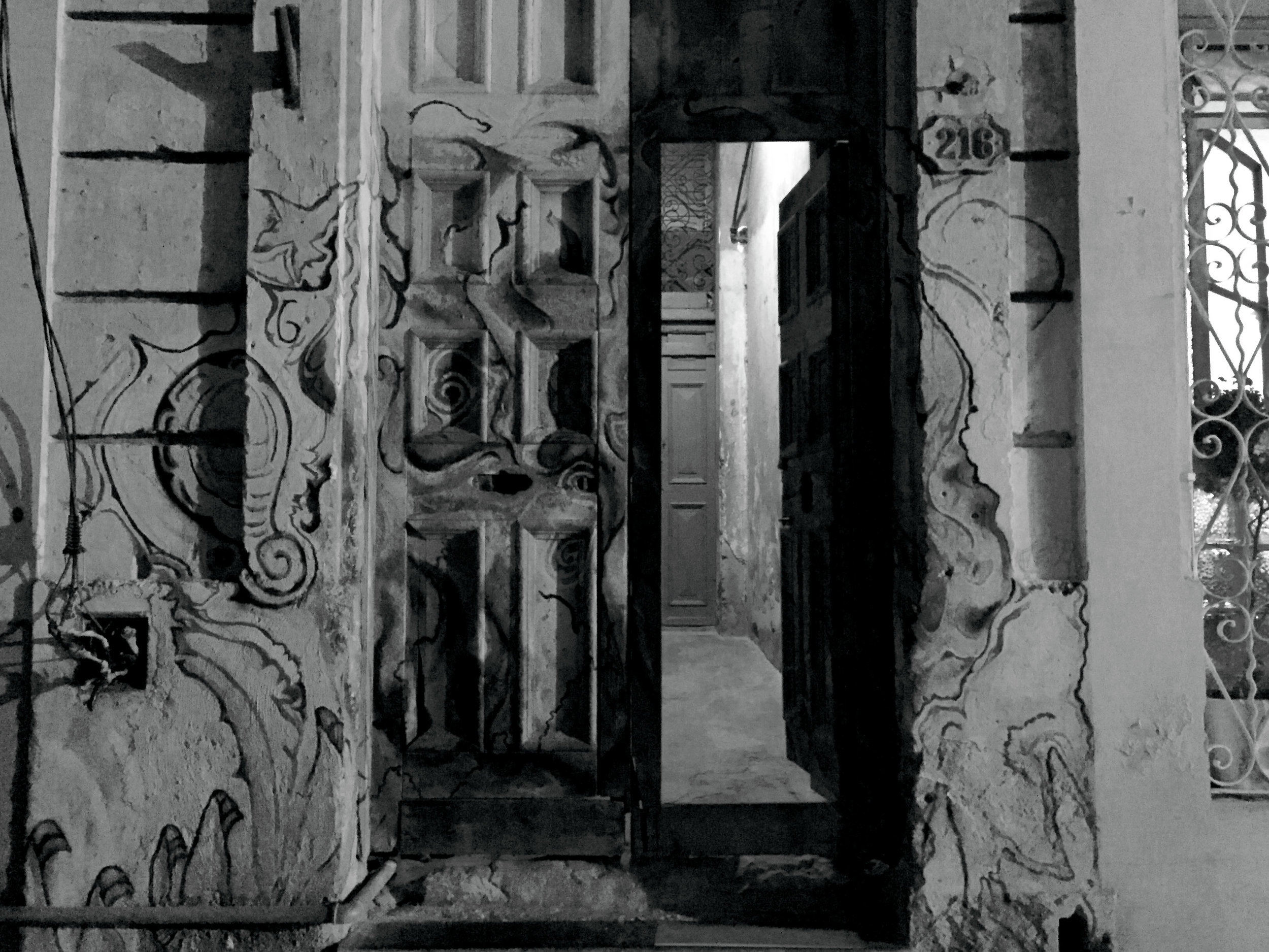 Photo Credit: Anna Bryant so many doorways are open and covered in art