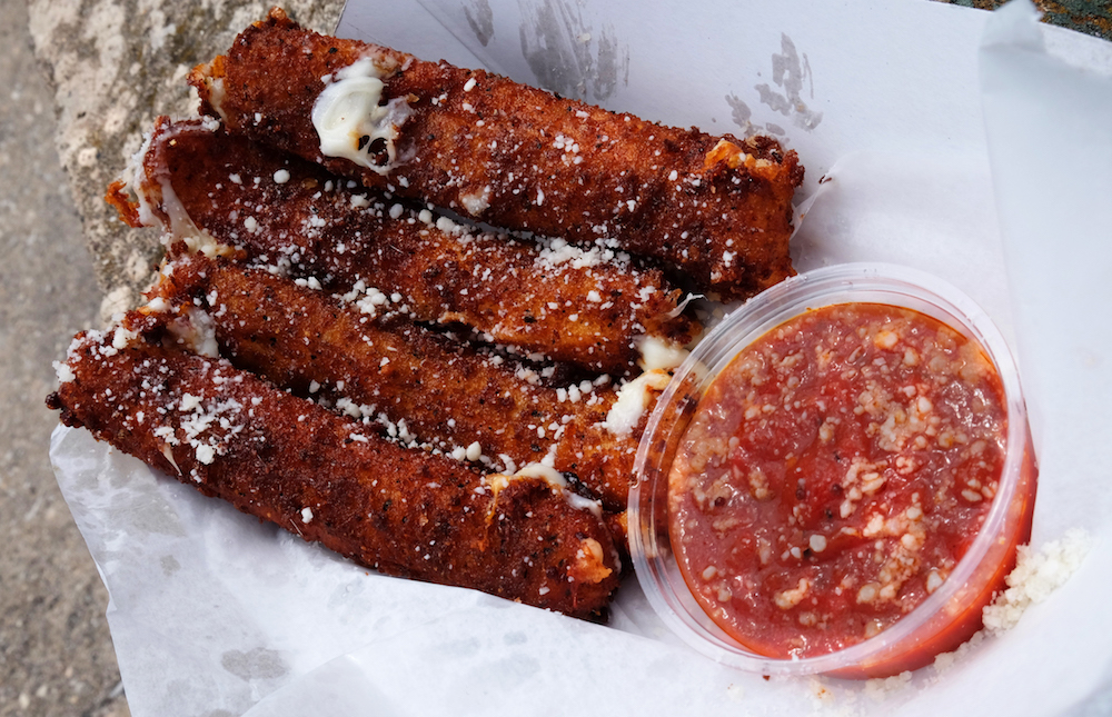 Photo Credit: Anna Bryant Who knew fried cheese could get any better?? Using fresh mozzarella takes these sticks to the next level.