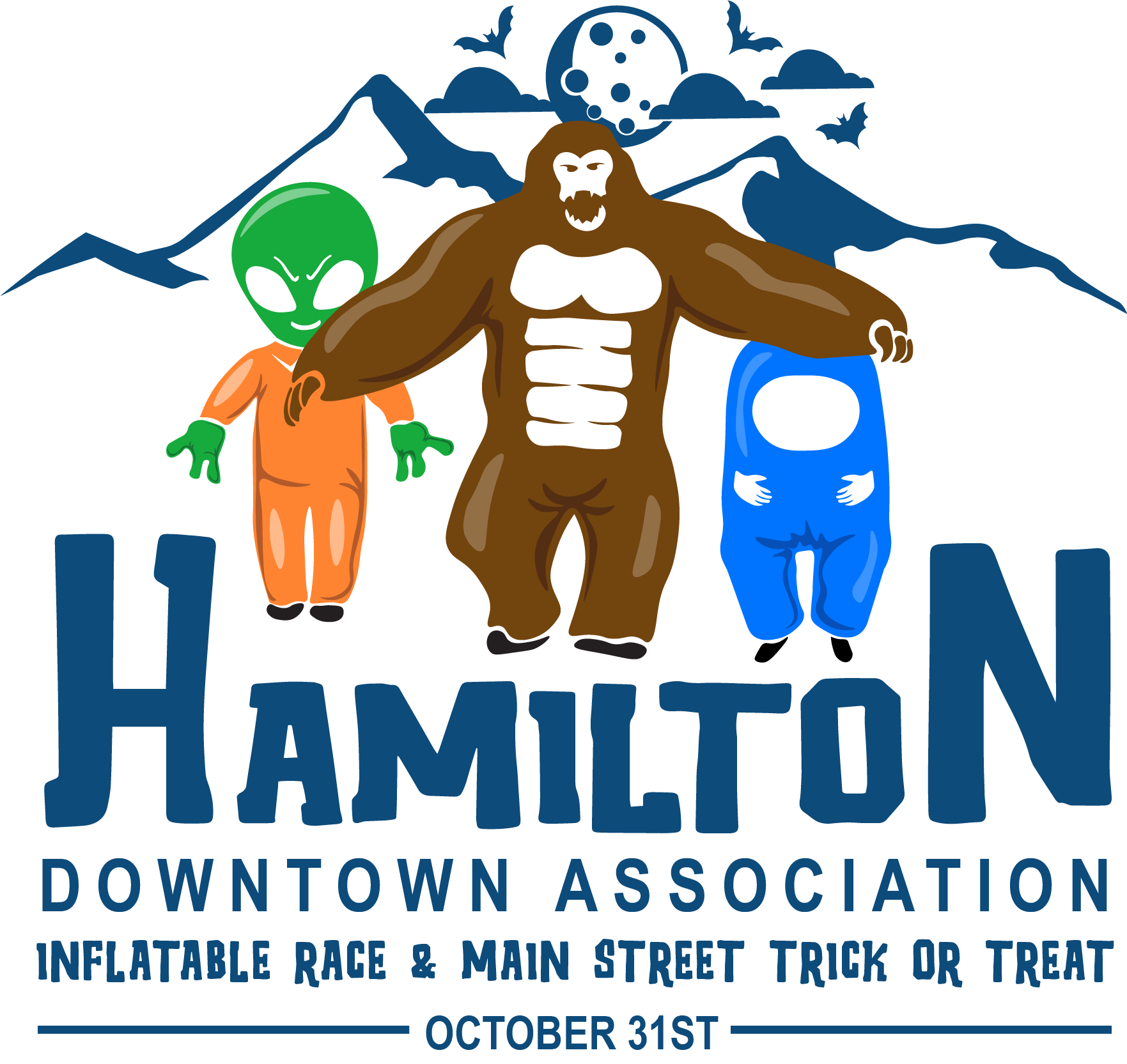 Halloween &amp; Inflatable Race