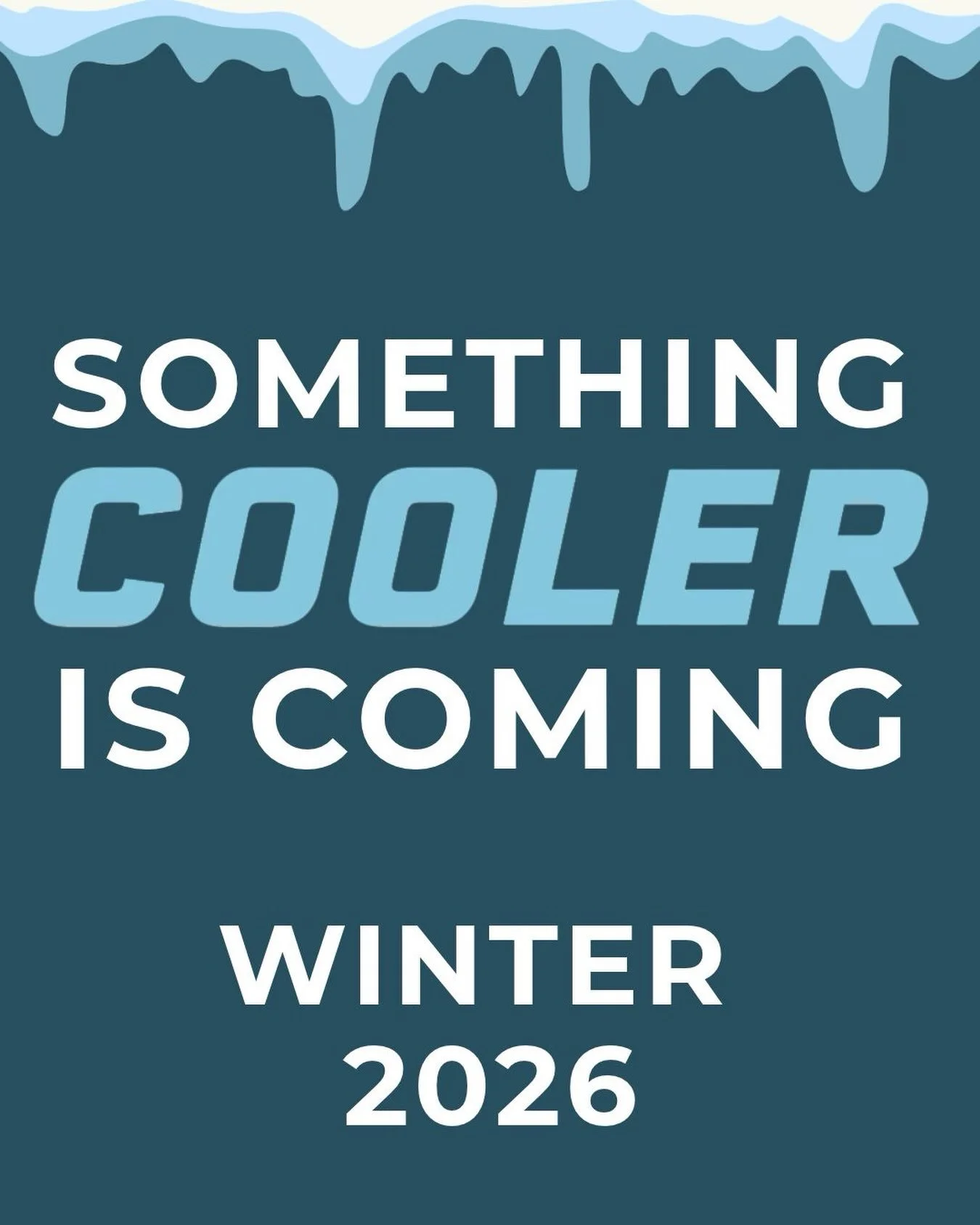 Something Cooler is coming to Hamilton. Winter 2026. More to come soon&hellip;