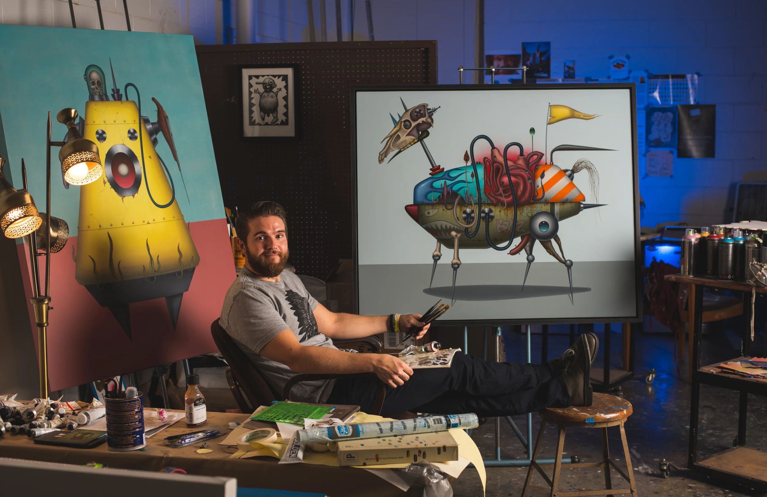 Justin Miller Enviornmental Portrait