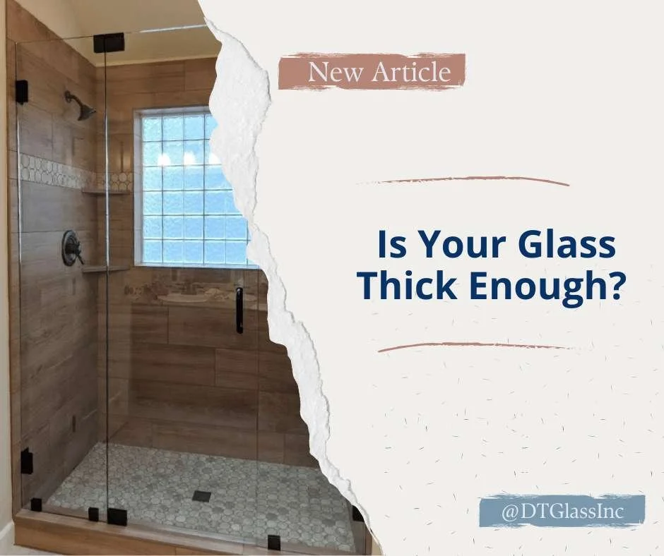 DT Glass Experts in custom frameless glass shower enclosures