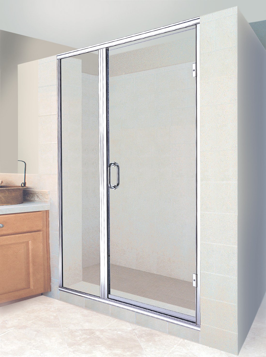 Thinner Framed & Semi-Frameless Glass Shower Doors - Innovate