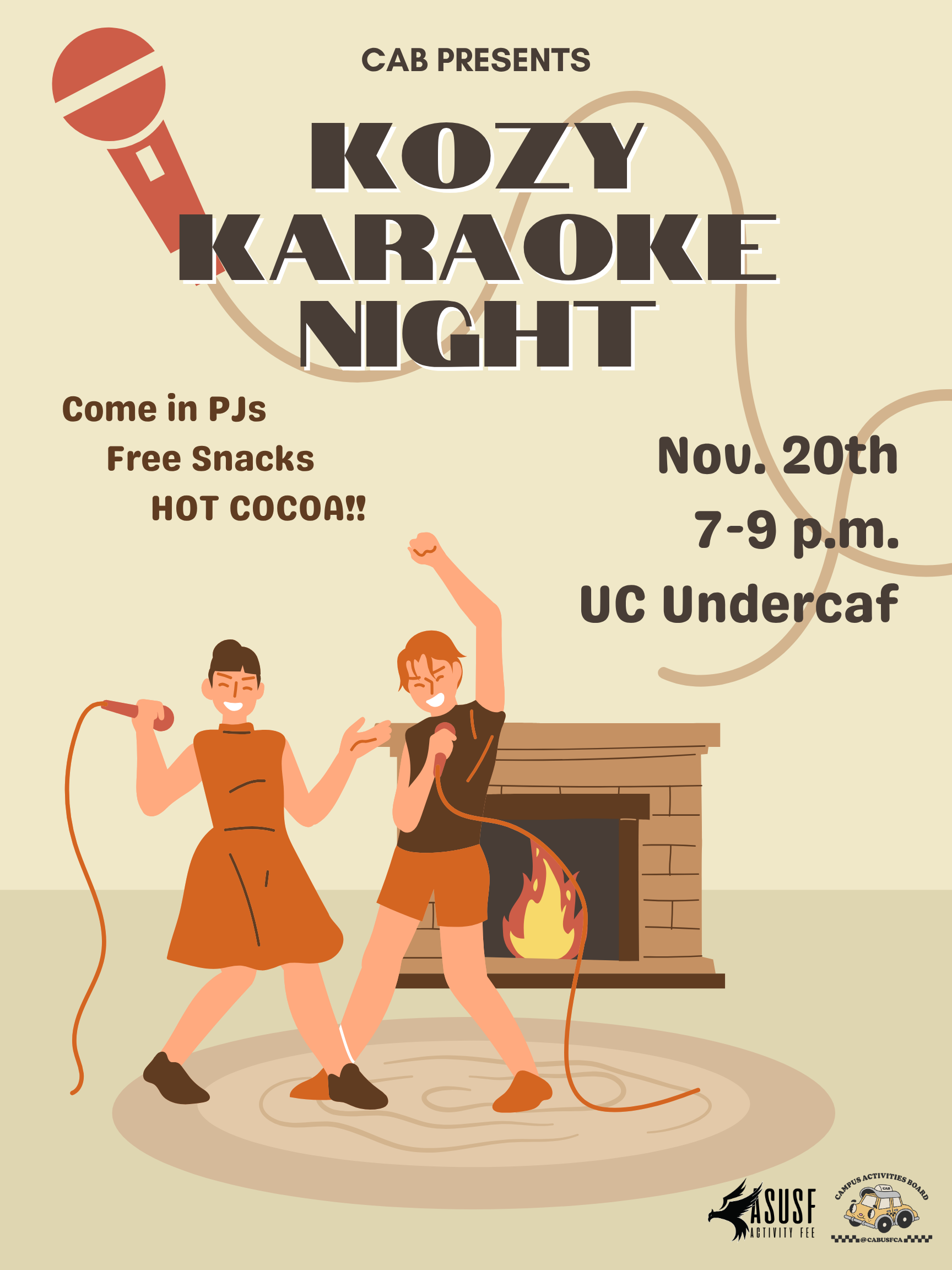 Kozy Karaoke Night with CAB