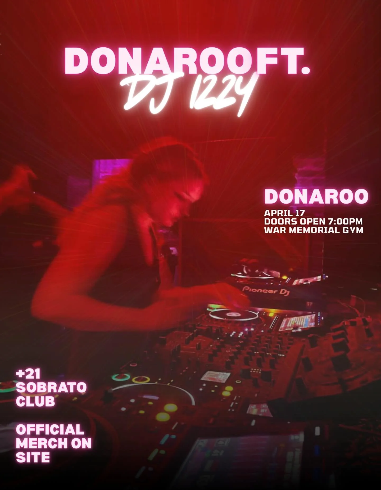 Meet our 2026 DJ Competition Winner and Donaroo performer DJ Izzy!! 

DJ Izzy has been mixing for just over a year. She focuses on House sub genres, pop, and hip hop music. She has a passion for hyping people up through music.

&ldquo;I love getting 