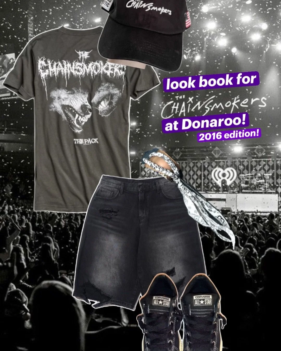 have you planned your outfit yet? here&rsquo;s some 2016 inspo!!! 
ticket in bio!!
DONAROO 2026 
THIS FRIDAY, April 17th 7:00pm
War Memorial Gym