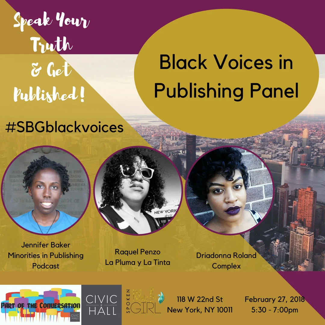 Spoken Black Girl Mag's #BlackVoices in Publishing Panel