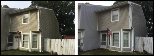 Vinyl Siding Cleaning