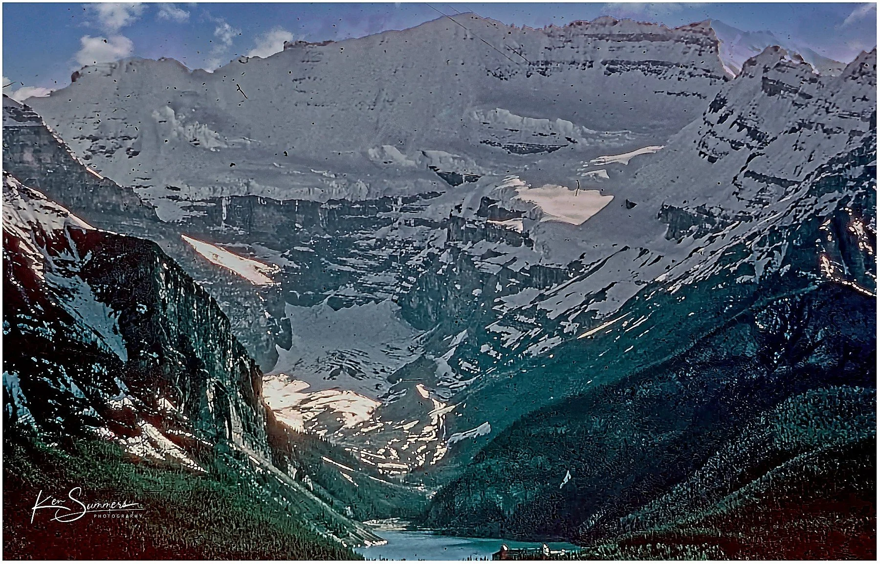 Lake Louise and Angel Glacier 
