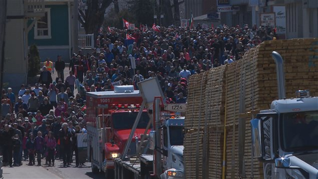 Last summer, over 4,000 people marched through the streets of the small northern Quebec town of Saint-Félicien, demanding an end to misleading activist campaigns.