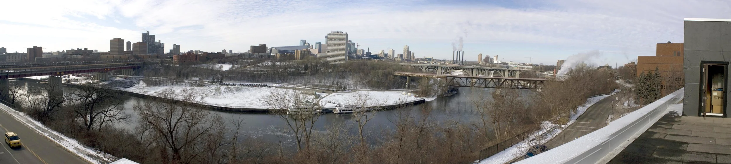 View from Fraser Hall rooftop