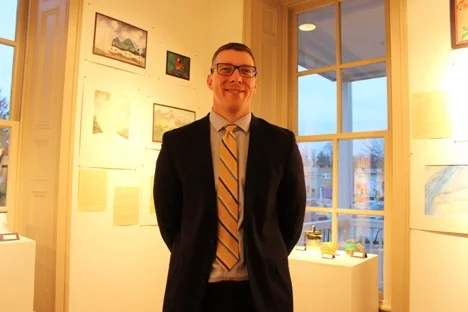 Jason Potten: "Art is a way for students to express themselves. The freedom to create also especially helps middle schoolers find themselves."