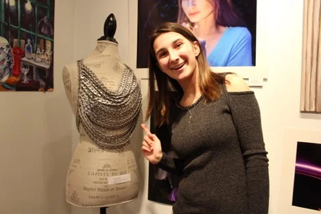 Samantha, a Junior at Harriton, prefers fashion design over painting and drawing.  "Art is important as it gives students opportunity to express oneself and gives a break from other hard classes."