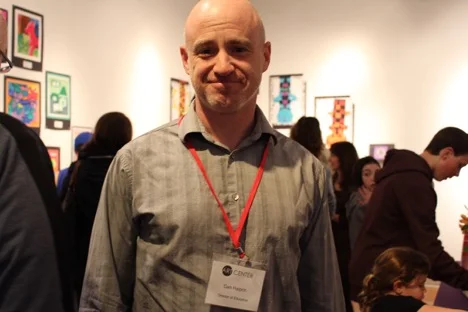 Dan Halprin, Director of Education, says "Art is essential in schools. One of the few classes that actually teaches students how to think instead of buy and sell, which is what most other subjects are focused on now."