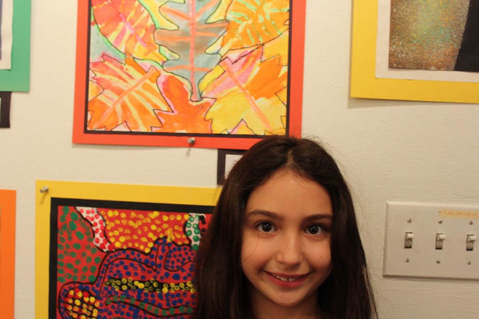 Jordyn's favorite class is at, and she likes drawing and making designs with circles.