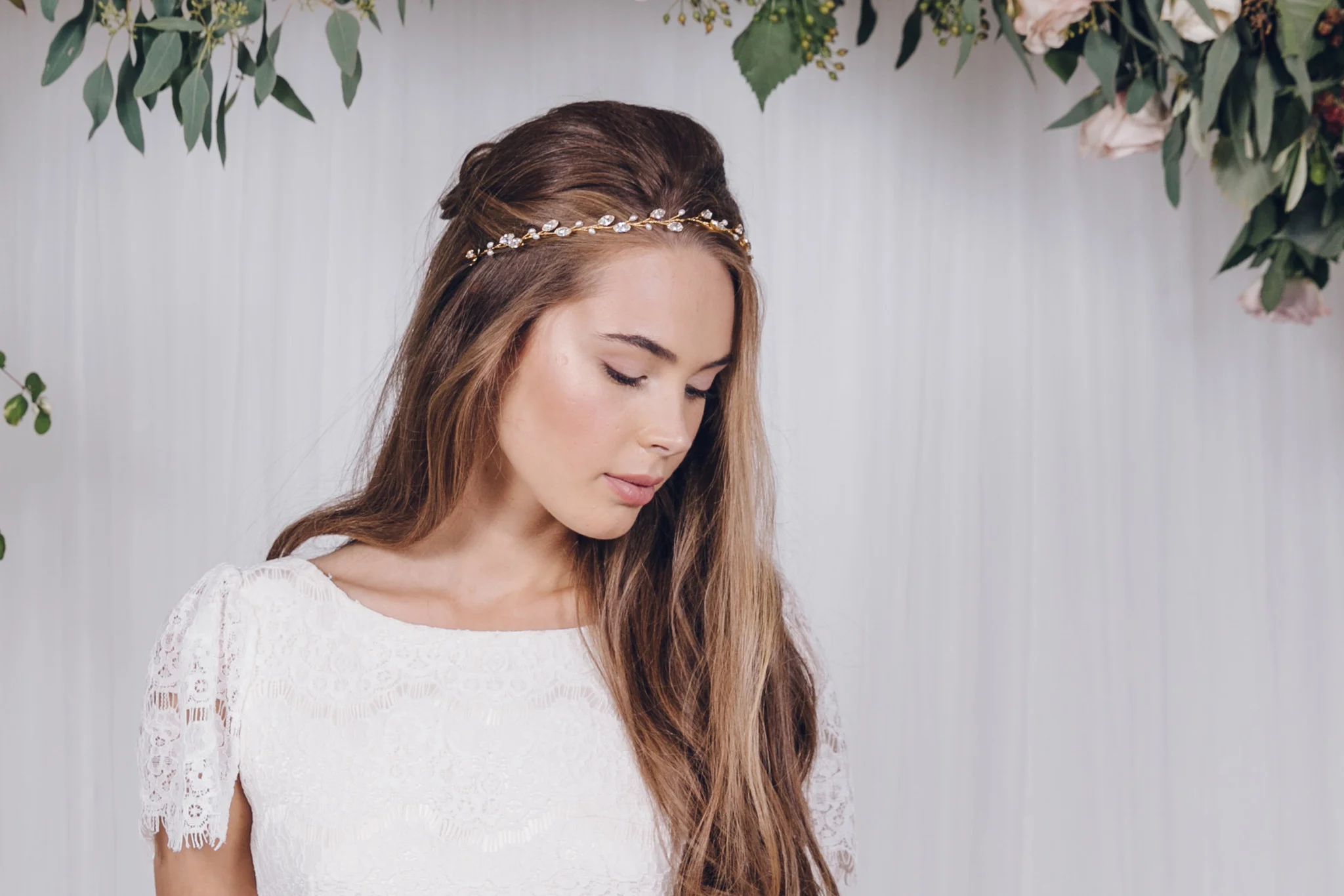 India_gold_Swarovski_crystal_and_pearl_headband_in_half_up_half_down_hair_5.jpg