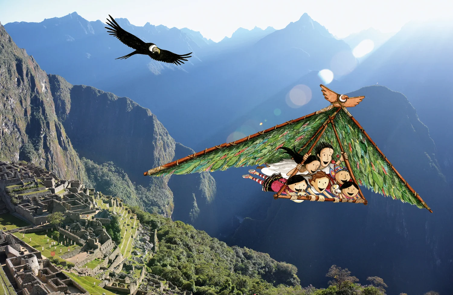 Pilar safe scape from Machu Picchu