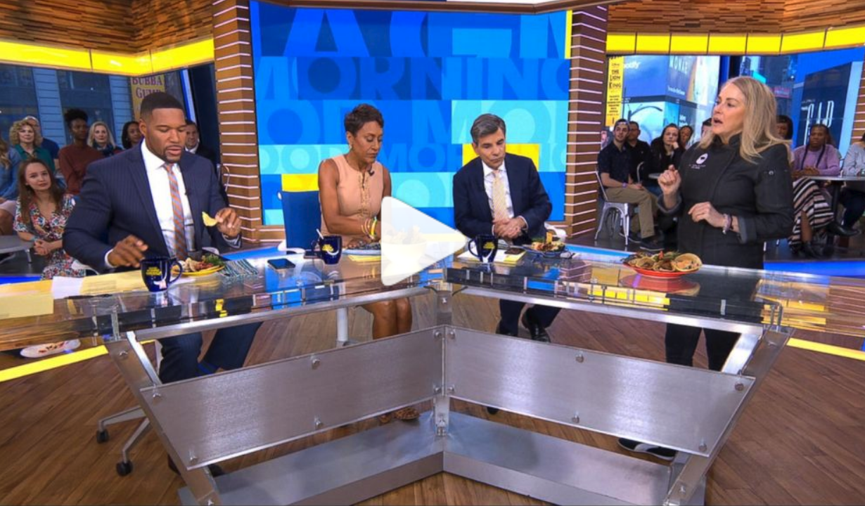 La Milpa de Rosa’s Nixtamal Tortillas &amp; Chips on Good Morning America With Chef Ivy Stark