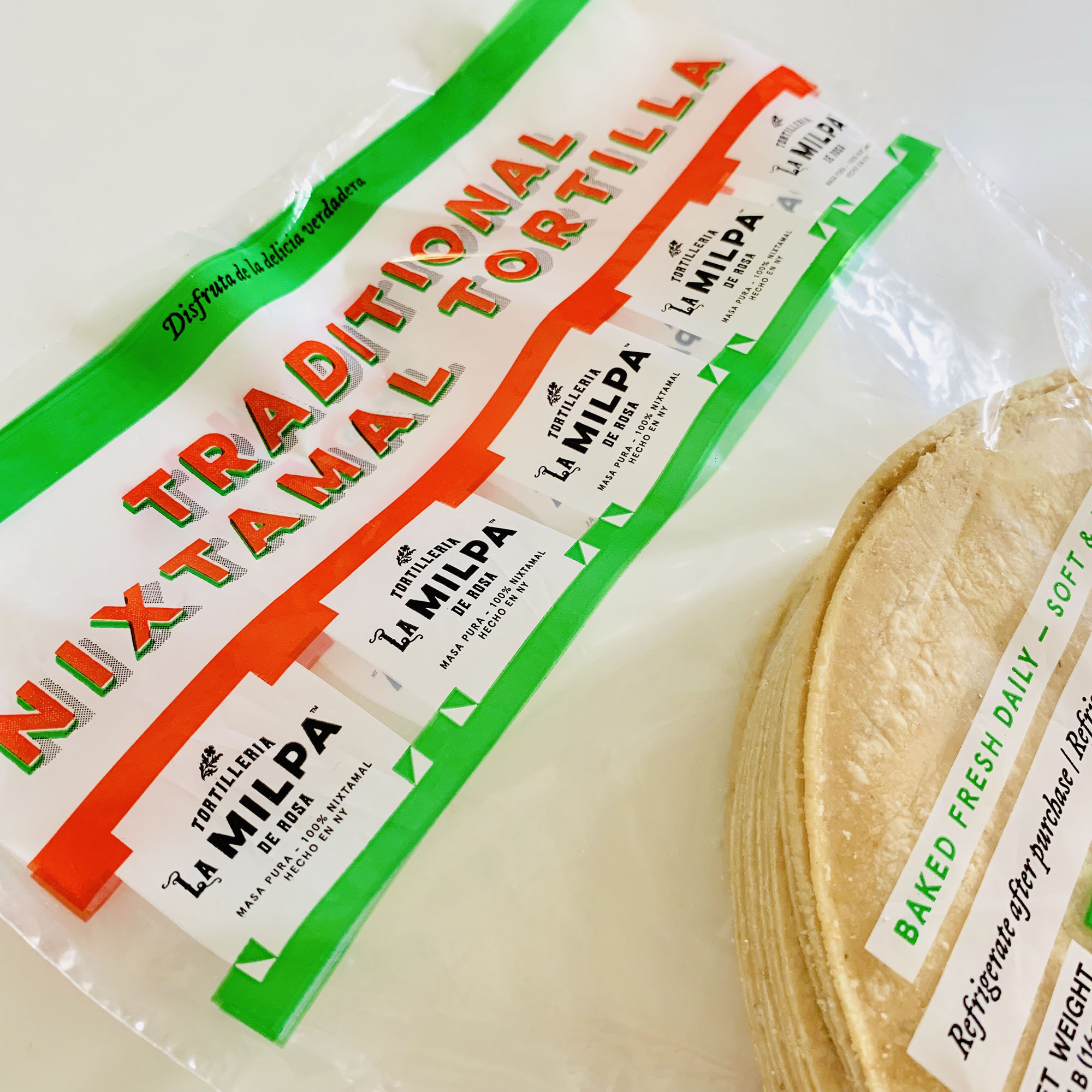 The Best Traditional Nixtamal Tortillas are La Milpa Tortillas
