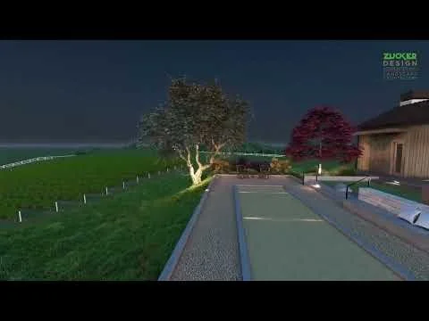 Lot 15 Vineyard Estates, Petaluma, CA Landscape Fly-through