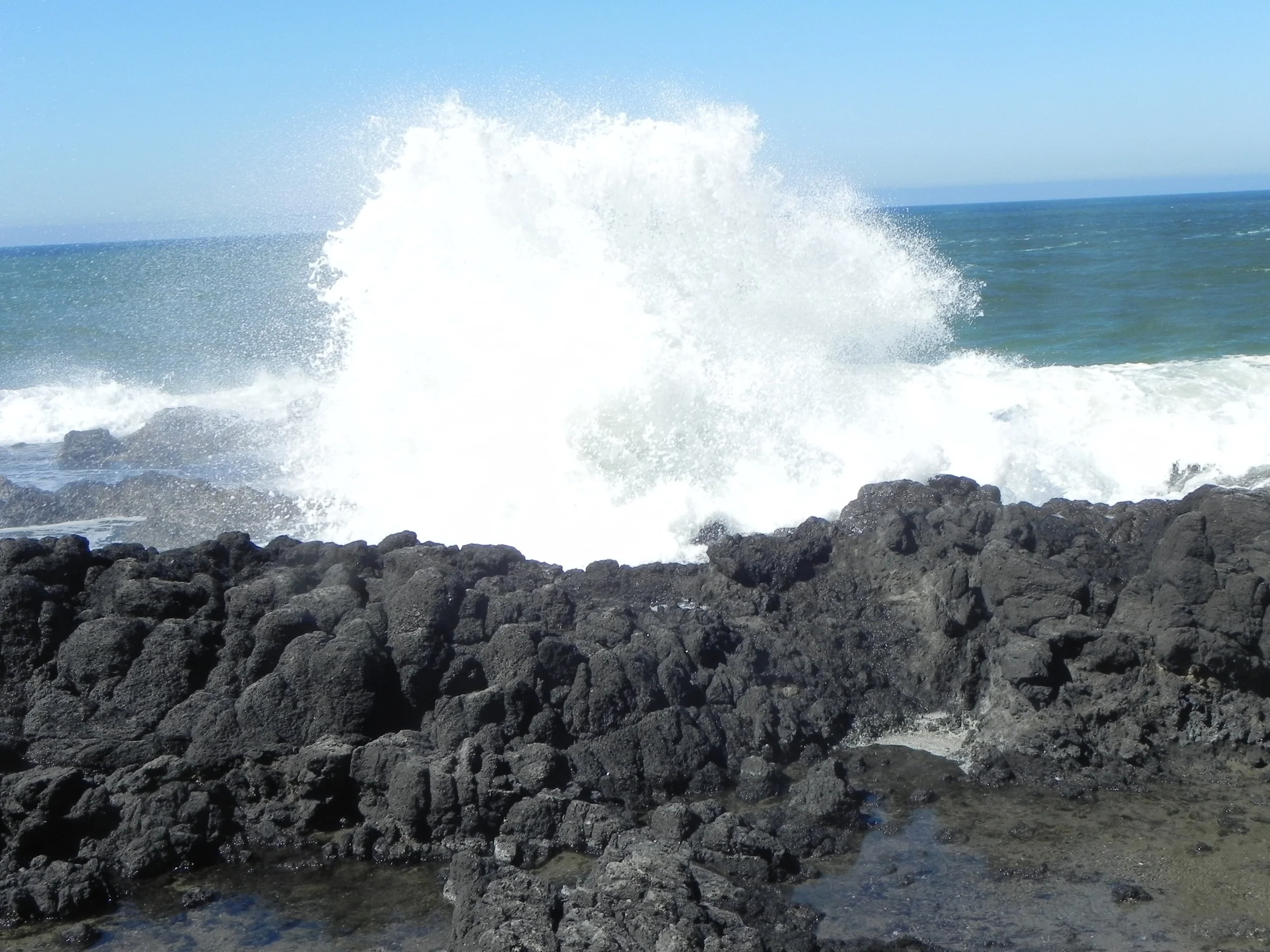  The swell can be pretty intense. 