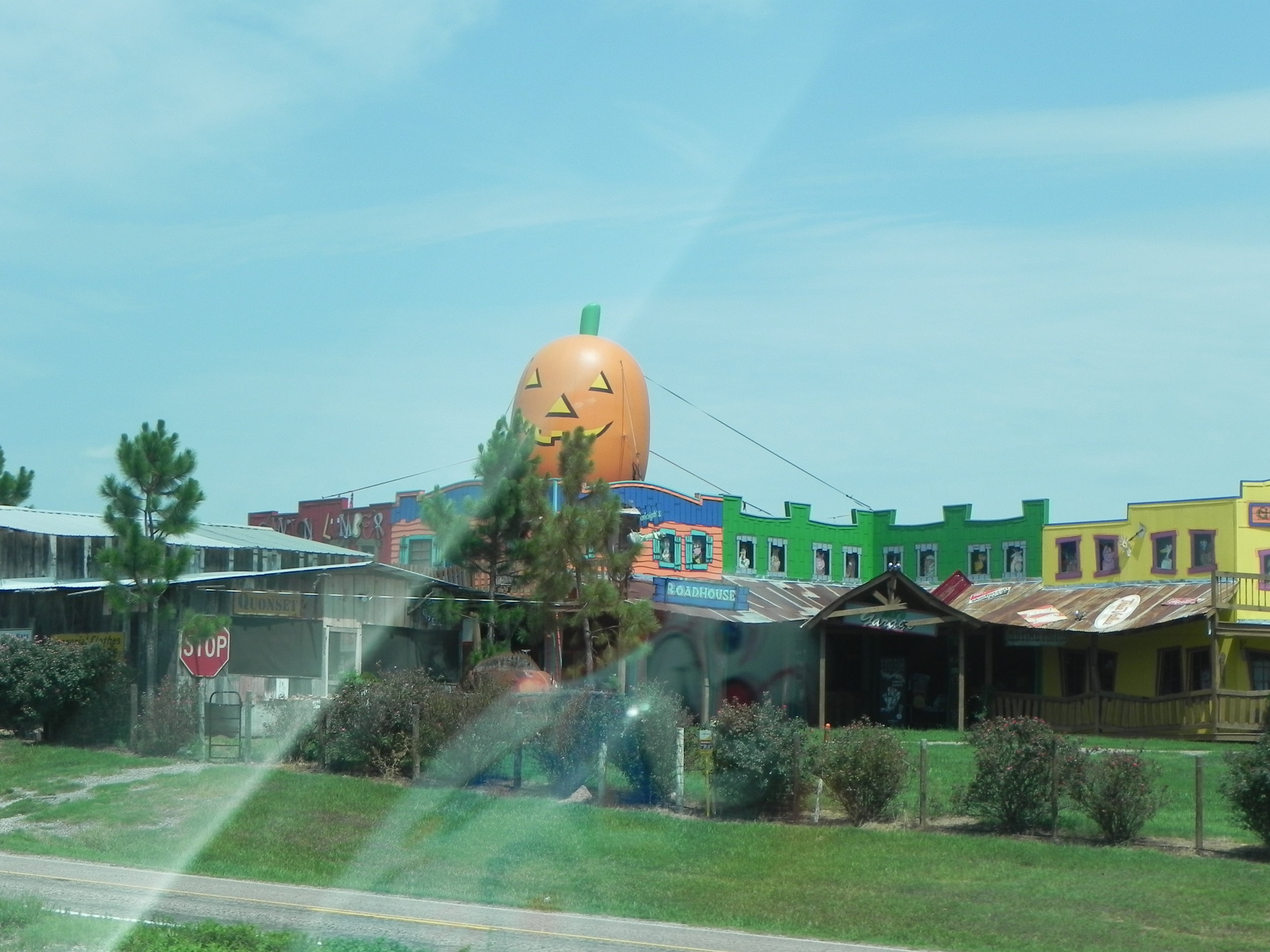  Just another roadside attraction.  I-10 follows the old Rt 66 through the panhandle and you find these leftovers along the way. 
