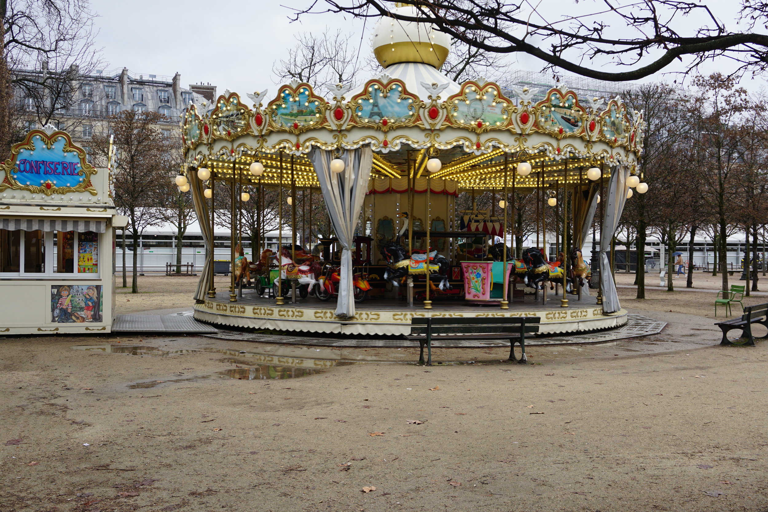  Carousel in Jardin des Tuileries 
