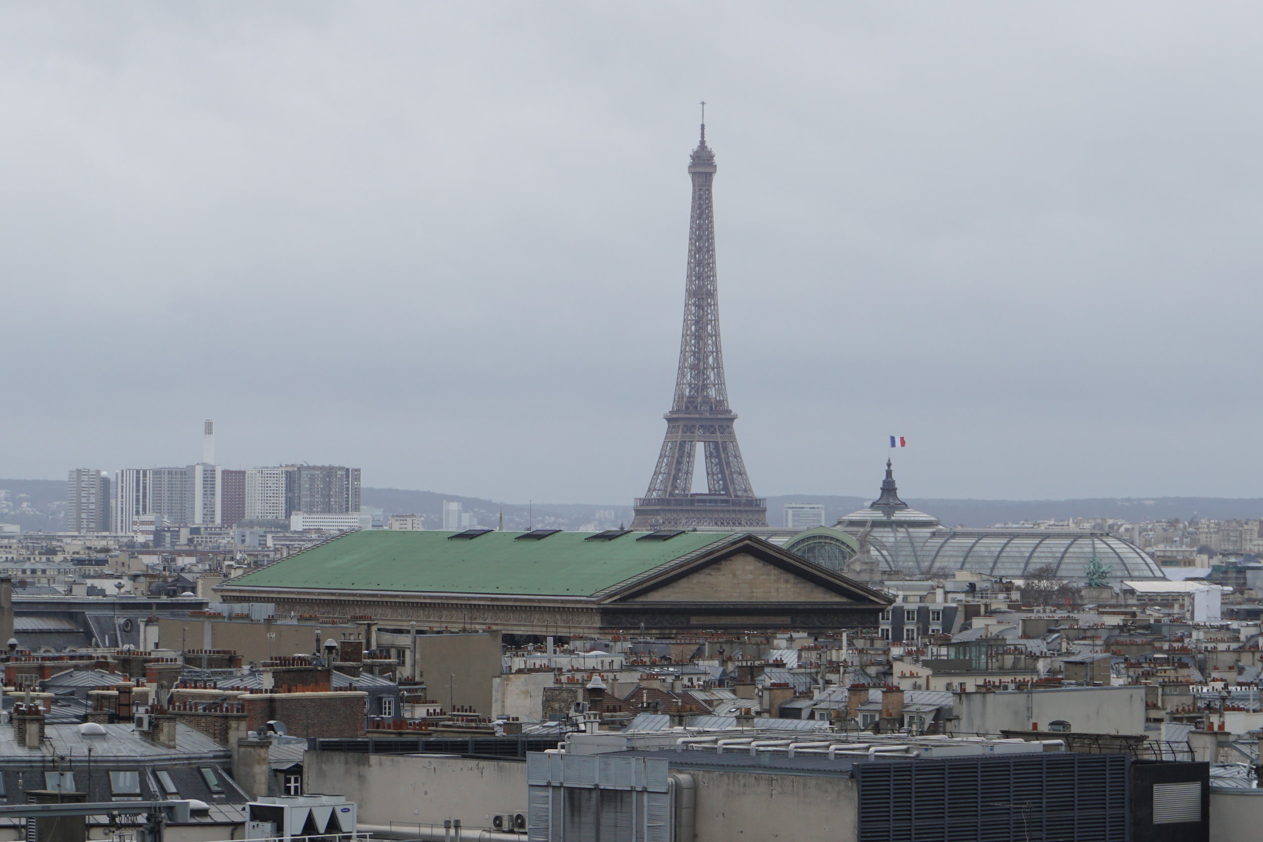  Eiffel Tower from roof  