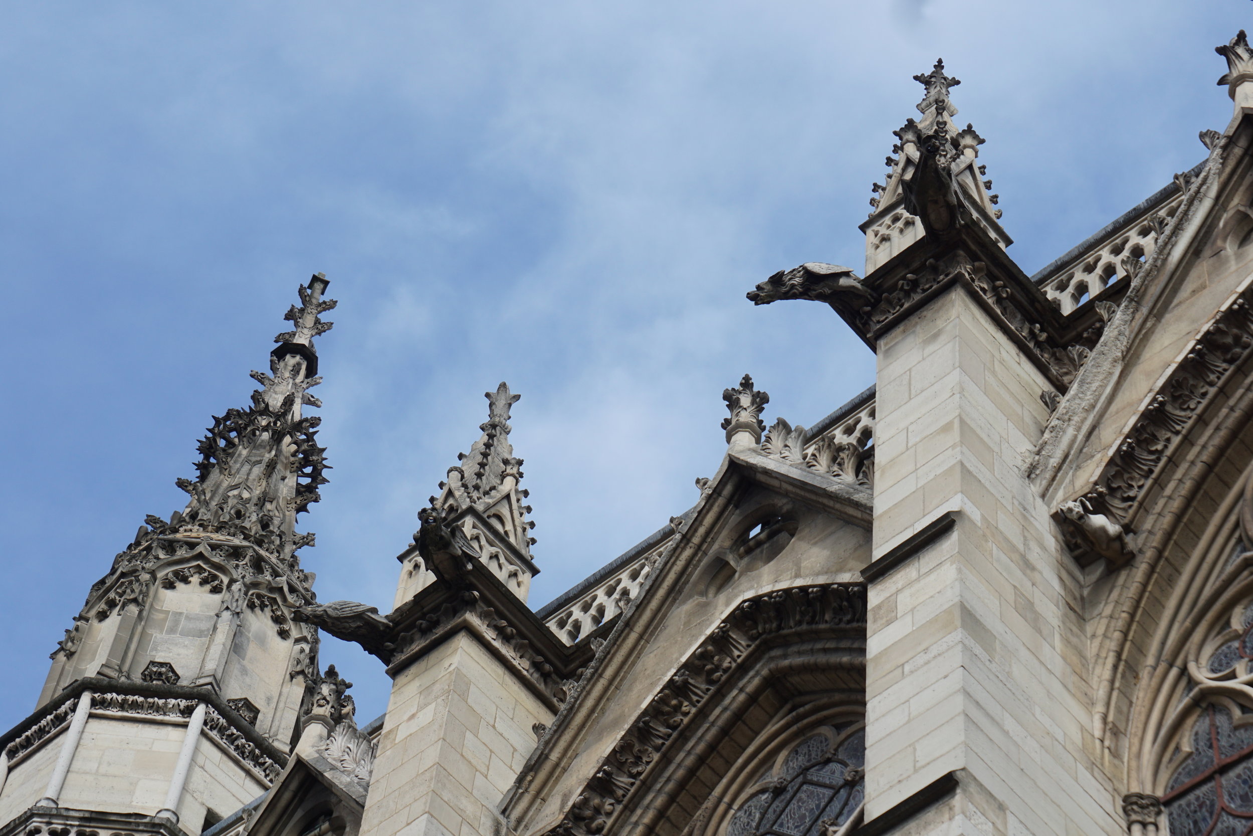  More gargoyles.  There are never repeats.  They all differ. 