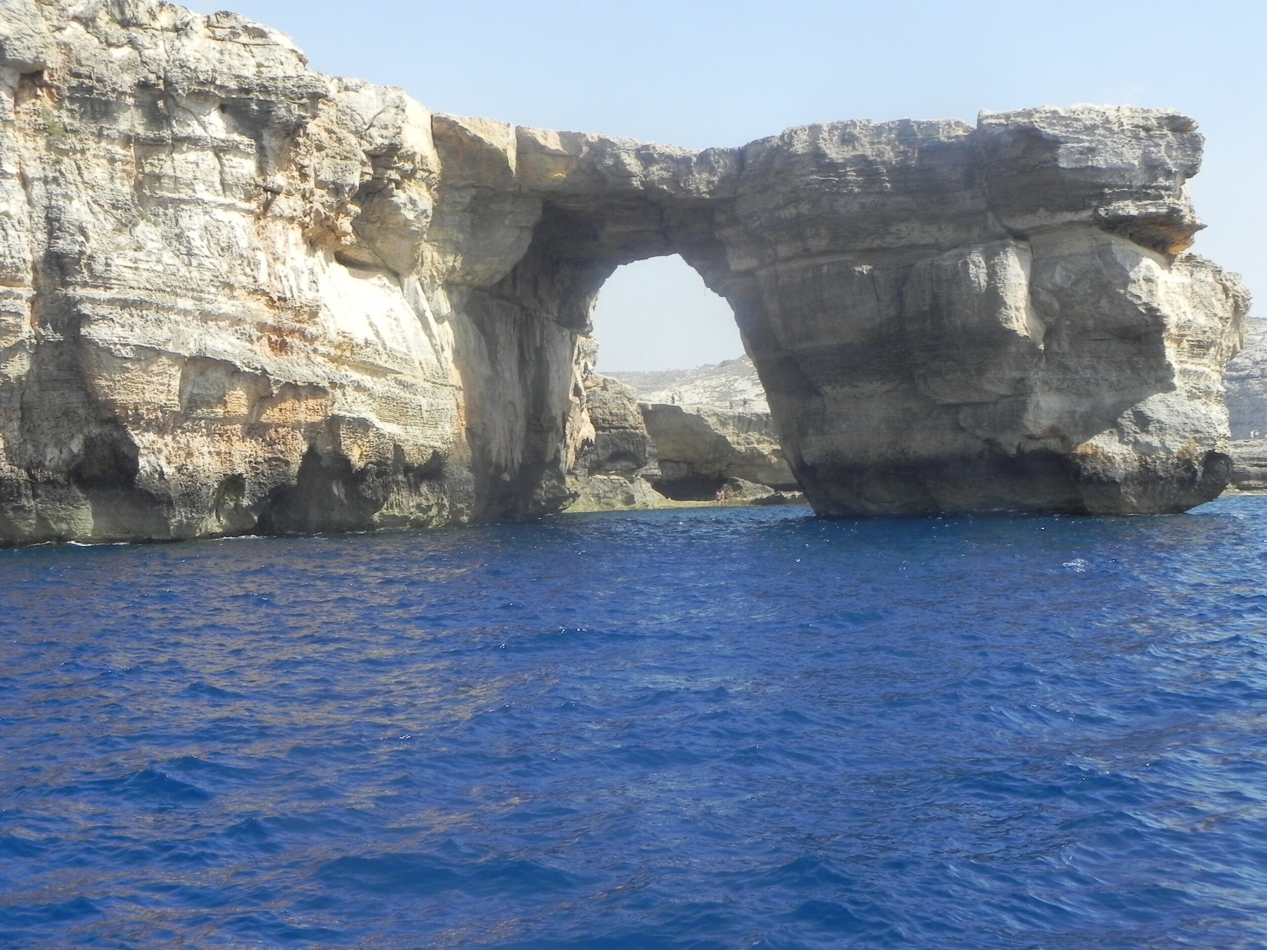  The landmark Azure Window.  This landform fell down a few years ago.  A great loss. 